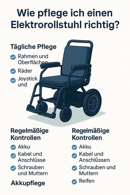Wie Pflege Ich Einen Elektrorollstuhl Richtig